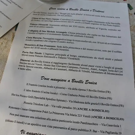 Da Laura Lägenhet Boville Ernica